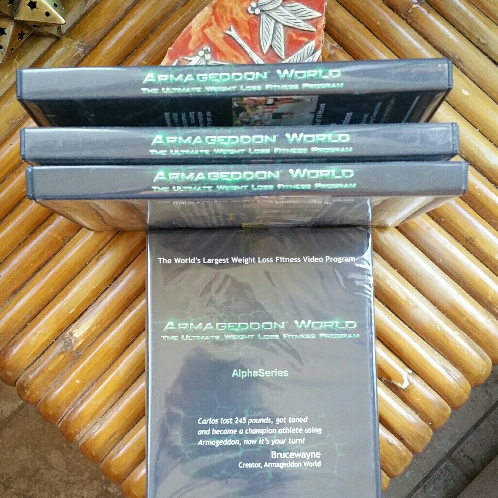 Armageddon series Fitness DVDs
